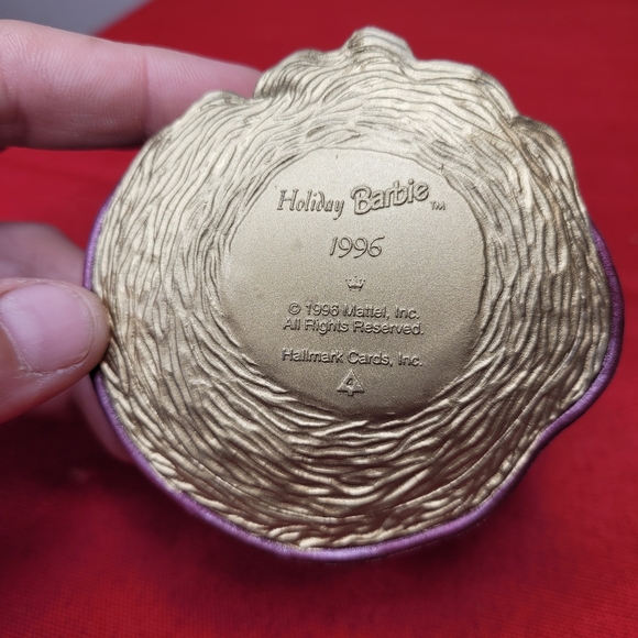 Vintage 1996 Hallmark keepsake holiday Barbie Christmas ornament limited edition - Picture 5 of 8